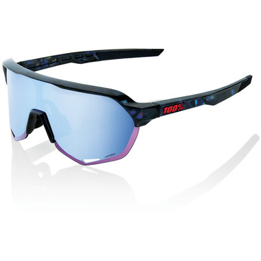 100% S2 Sunglasses Black Iridium Blue HiPER 2023 0